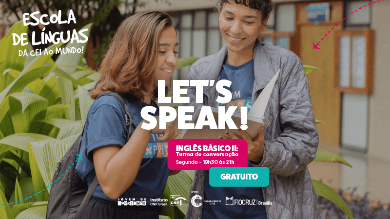 Curso gratuito de inglês para iniciantes abre inscrições no projeto Cei ao Mundo