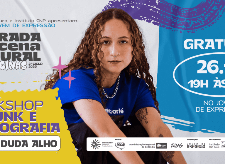 Jovem de Expressão recebe workshop gratuito de Funk e Coreografia com Duda Alho